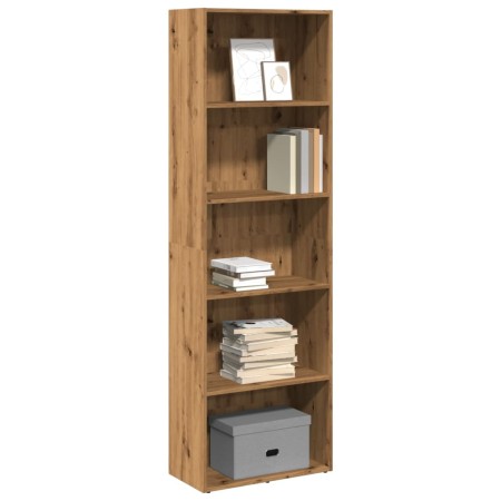 Ingenieurholzregal Eiche Artisian 60x30x189 cm von , Bücherregale und Regale - Ref: Foro24-857925, Preis: 92,11 €, Rabatt: %