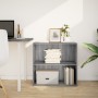 Estantería de madera de ingeniería gris Sonoma 80x30x77 cm by , Bookcases and shelves - Ref: Foro24-857927, Price: 41,72 €, D...