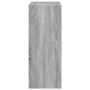 Estantería de madera de ingeniería gris Sonoma 80x30x77 cm by , Bookcases and shelves - Ref: Foro24-857927, Price: 41,20 €, D...