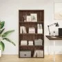 Ingenieurholzregal in Eichenbraun 80x30x152 cm von , Bücherregale und Regale - Ref: Foro24-857946, Preis: 69,66 €, Rabatt: %