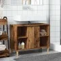 Mueble de baño madera de ingeniería envejecida 80x33x60 cm by , bathroom vanities - Ref: Foro24-857133, Price: 59,30 €, Disco...