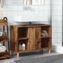 Mueble de baño madera de ingeniería envejecida 80x33x60 cm by , bathroom vanities - Ref: Foro24-857133, Price: 60,25 €, Disco...