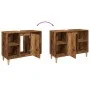 Mueble de baño madera de ingeniería envejecida 80x33x60 cm by , bathroom vanities - Ref: Foro24-857133, Price: 59,30 €, Disco...