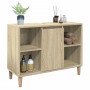 Badezimmerschrank aus Sonoma-Eichen-Ingenieurholz 80x33x60 cm. von , Badezimmerwaschtische - Ref: Foro24-857131, Preis: 58,49...