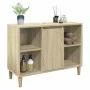 Badezimmerschrank aus Sonoma-Eichen-Ingenieurholz 80x33x60 cm. von , Badezimmerwaschtische - Ref: Foro24-857131, Preis: 57,73...