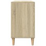 Badezimmerschrank aus Sonoma-Eichen-Ingenieurholz 80x33x60 cm. von , Badezimmerwaschtische - Ref: Foro24-857131, Preis: 58,49...