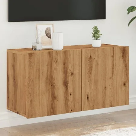 Wand-TV-Möbel aus Eichenholz Artisian 80x30x41 cm von , TV-Möbel - Ref: Foro24-857668, Preis: 42,07 €, Rabatt: %