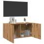 Wand-TV-Möbel aus Eichenholz Artisian 80x30x41 cm von , TV-Möbel - Ref: Foro24-857668, Preis: 42,07 €, Rabatt: %