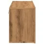 Mueble de TV de pared roble artisian 80x30x41 cm de , Muebles TV - Ref: Foro24-857668, Precio: 42,00 €, Descuento: %