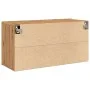 Wand-TV-Möbel aus Eichenholz Artisian 80x30x41 cm von , TV-Möbel - Ref: Foro24-857668, Preis: 42,07 €, Rabatt: %