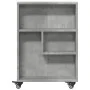 Carrito de almacenaje estrecho madera gris hormigón 48x13x68 cm by , Bookcases and shelves - Ref: Foro24-855226, Price: 53,68...