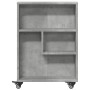 Carrito de almacenaje estrecho madera gris hormigón 48x13x68 cm von , Bücherregale und Regale - Ref: Foro24-855226, Preis: 50...