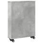 Carrito de almacenaje estrecho madera gris hormigón 48x13x68 cm von , Bücherregale und Regale - Ref: Foro24-855226, Preis: 50...