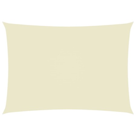 Rectangular sail awning Oxford fabric cream color 2.5x5 m by vidaXL, Umbrellas - Ref: Foro24-135209, Price: 41,39 €, Discount: %