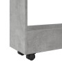 Carro de almacenaje estrecho 3 niveles madera gris hormigón von , Küchen- und Speisewagen - Ref: Foro24-855253, Preis: 45,63 ...