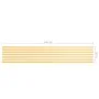 Toldo para balcón tela oxford blanco y amarillo 90x500 cm de vidaXL, Sombrillas - Ref: Foro24-134906, Precio: 31,02 €, Descue...