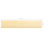 Toldo para balcón tela oxford blanco y amarillo 90x500 cm de vidaXL, Sombrillas - Ref: Foro24-134906, Precio: 32,28 €, Descue...