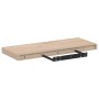 Schwebende Regale, 2 Stück, aus Ingenieurholz, 60x23,5x4 cm. von , Regale und Regale - Ref: Foro24-4010689, Preis: 29,91 €, R...
