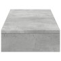 Bildschirmständer aus grauem Beton-Ingenieurholz, 100x27x10 cm. von , Computersockel und -erhöhungen - Ref: Foro24-854655, Pr...
