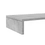 Soporte de pantalla madera ingeniería gris hormigón 100x27x10cm by , Computer bases and risers - Ref: Foro24-854655, Price: 2...