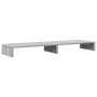 Bildschirmständer aus grauer Sonoma-Ingenieurholz 100x27x10 cm. von , Computersockel und -erhöhungen - Ref: Foro24-854657, Pr...
