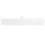 Balkonmarkise Oxford Stoff weiß 75x500 cm von vidaXL, Sonnenschirme - Ref: Foro24-134890, Preis: 22,70 €, Rabatt: %