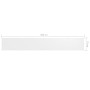 Toldo para balcón tela oxford blanco 75x500 cm de vidaXL, Sombrillas - Ref: Foro24-134890, Precio: 20,75 €, Descuento: %