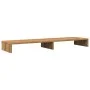 Soporte de pantalla madera ingeniería artisian 100x27x10 cm by , Computer bases and risers - Ref: Foro24-854660, Price: 28,96...