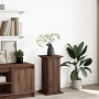 Pedestal expositor con almacenaje marrón roble 31x30x60 cm by , Pot stands - Ref: Foro24-854622, Price: 50,76 €, Discount: %