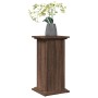 Pedestal expositor con almacenaje marrón roble 31x30x60 cm by , Pot stands - Ref: Foro24-854622, Price: 50,76 €, Discount: %