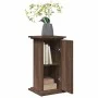 Präsentationssockel mit Aufbewahrung in Eichenbraun 31x30x60 cm von , Topfständer - Ref: Foro24-854622, Preis: 49,82 €, Rabat...