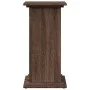 Präsentationssockel mit Aufbewahrung in Eichenbraun 31x30x60 cm von , Topfständer - Ref: Foro24-854622, Preis: 49,82 €, Rabat...