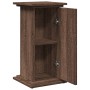 Pedestal expositor con almacenaje marrón roble 31x30x60 cm by , Pot stands - Ref: Foro24-854622, Price: 50,76 €, Discount: %