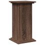 Pedestal expositor con almacenaje marrón roble 31x30x60 cm by , Pot stands - Ref: Foro24-854622, Price: 50,76 €, Discount: %