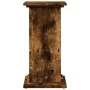 Ausgestellter Sockel mit Rauch-Eiche-Lagerung 31x30x60 cm. von , Topfständer - Ref: Foro24-854620, Preis: 49,42 €, Rabatt: %