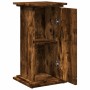 Ausgestellter Sockel mit Rauch-Eiche-Lagerung 31x30x60 cm. von , Topfständer - Ref: Foro24-854620, Preis: 47,47 €, Rabatt: %