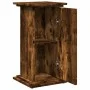 Ausgestellter Sockel mit Rauch-Eiche-Lagerung 31x30x60 cm. von , Topfständer - Ref: Foro24-854620, Preis: 49,42 €, Rabatt: %