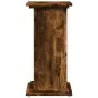 Ausgestellter Sockel mit Rauch-Eiche-Lagerung 31x30x60 cm. von , Topfständer - Ref: Foro24-854620, Preis: 49,42 €, Rabatt: %