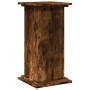 Ausgestellter Sockel mit Rauch-Eiche-Lagerung 31x30x60 cm. von , Topfständer - Ref: Foro24-854620, Preis: 47,47 €, Rabatt: %
