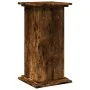 Ausgestellter Sockel mit Rauch-Eiche-Lagerung 31x30x60 cm. von , Topfständer - Ref: Foro24-854620, Preis: 49,42 €, Rabatt: %