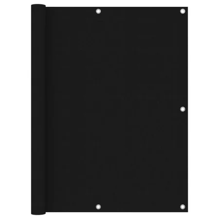 Balkonmarkise aus schwarzem Oxford-Stoff, 120 x 500 cm von vidaXL, Sonnenschirme - Ref: Foro24-135066, Preis: 25,70 €, Rabatt: %