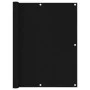 Balcony awning black oxford fabric 120x500 cm by vidaXL, Umbrellas - Ref: Foro24-135066, Price: 25,26 €, Discount: %
