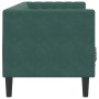 Chesterfield-Sofa mit 3 Plätzen und dunkelgrünen Samtkissen. von , Sofas - Ref: Foro24-372695, Preis: 317,87 €, Rabatt: %
