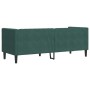 Chesterfield-Sofa mit 3 Plätzen und dunkelgrünen Samtkissen. von , Sofas - Ref: Foro24-372695, Preis: 317,87 €, Rabatt: %