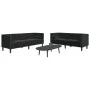 Set de sofás Chesterfield con cojines 2 piezas terciopelo negro de , Sofás - Ref: Foro24-3209296, Precio: 661,65 €, Descuento: %