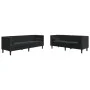 Chesterfield sofa set with 2 black velvet cushions. by , Sofas - Ref: Foro24-3209296, Price: 661,68 €, Discount: %
