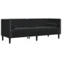 Chesterfield sofa set with 2 black velvet cushions. by , Sofas - Ref: Foro24-3209296, Price: 661,68 €, Discount: %