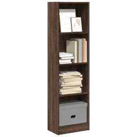 Ingenieurholzregal in Eichenbraun 40x24x143 cm von , Bücherregale und Regale - Ref: Foro24-857789, Preis: 47,20 €, Rabatt: %