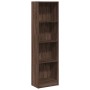 Engineered wood brown oak bookshelf 40x24x143 cm by , Bookcases and shelves - Ref: Foro24-857789, Price: 47,86 €, Discount: %