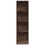 Engineered wood brown oak bookshelf 40x24x143 cm by , Bookcases and shelves - Ref: Foro24-857789, Price: 47,86 €, Discount: %